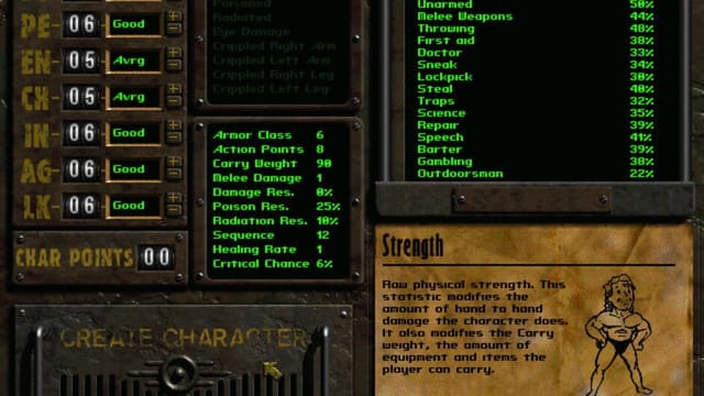 Fallout gameplay screenshot