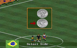 FIFA International Soccer gameplay screenshot