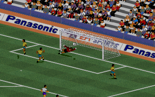 FIFA International Soccer gameplay screenshot