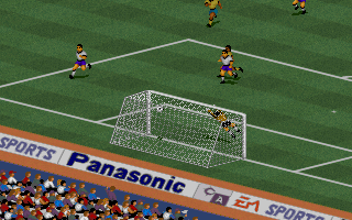 FIFA International Soccer gameplay screenshot