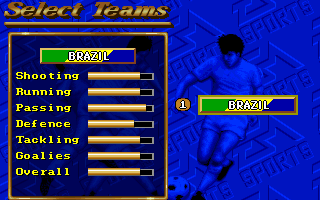FIFA International Soccer gameplay screenshot