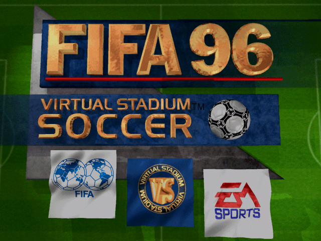 FIFA 96 gameplay screenshot