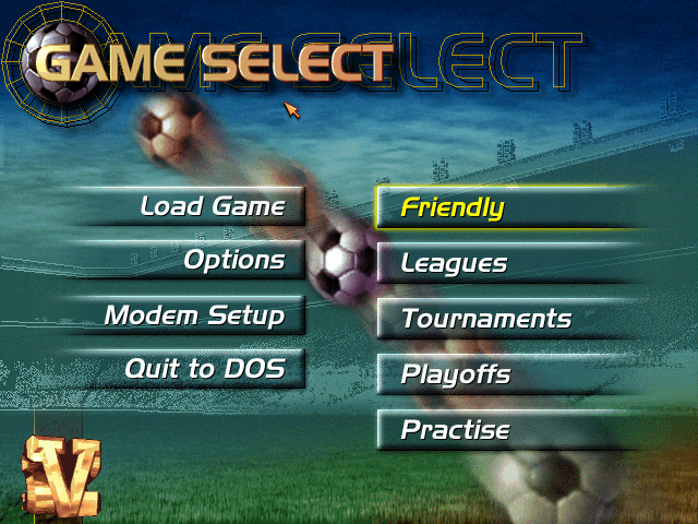 FIFA 96 gameplay screenshot
