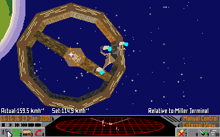 Frontier: Elite II gameplay screenshot