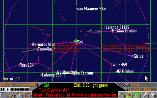Frontier: Elite II gameplay screenshot
