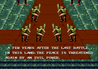 Golden Axe II gameplay screenshot