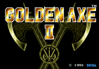 Golden Axe II gameplay screenshot