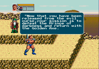 Golden Axe III gameplay screenshot