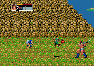 Golden Axe III gameplay screenshot