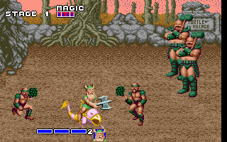 Golden Axe gameplay screenshot