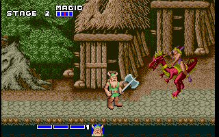 Golden Axe gameplay screenshot