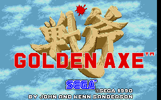 Golden Axe gameplay screenshot