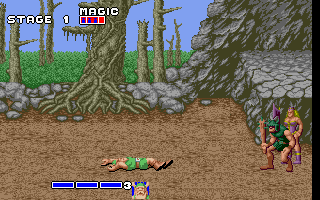 Golden Axe gameplay screenshot