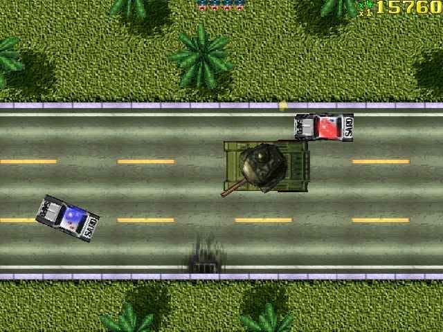 Grand Theft Auto gameplay screenshot