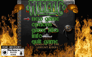 Heretic: Shadow of the Serpent Riders gameplay screenshot
