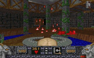 Heretic: Shadow of the Serpent Riders gameplay screenshot