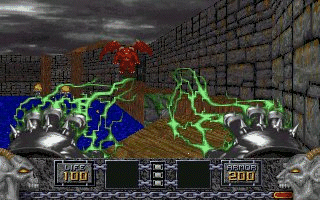 Heretic: Shadow of the Serpent Riders gameplay screenshot
