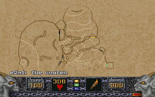 Heretic: Shadow of the Serpent Riders gameplay screenshot