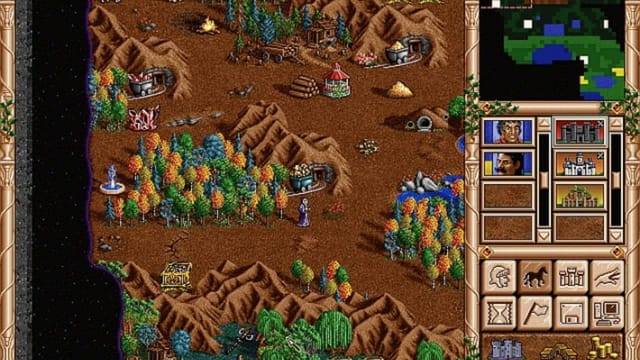 Heroes of Might and Magic 2 gameplay screenshot