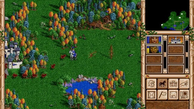 Heroes of Might and Magic II: Gold gameplay screenshot