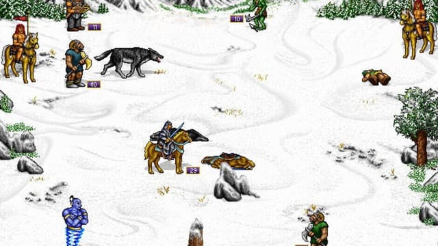 Heroes of Might and Magic II: Gold gameplay screenshot