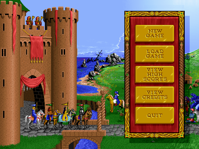 Heroes of Might and Magic gameplay screenshot