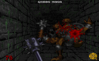 Hexen: Beyond Heretic gameplay screenshot