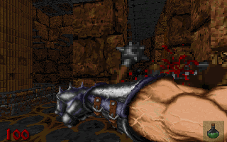 Hexen: Beyond Heretic gameplay screenshot