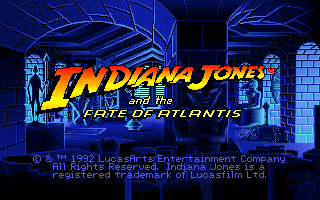 Indiana Jones and the Fate of Atlantis gameplay screenshot