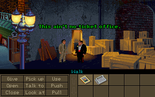 Indiana Jones and the Fate of Atlantis gameplay screenshot