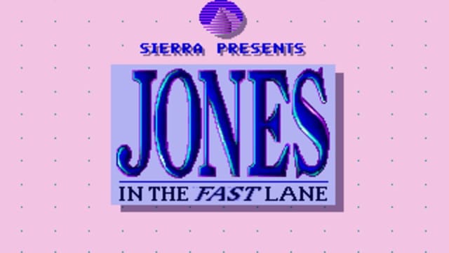 Jones in the Fast Lane gameplay screenshot