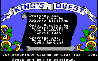 King's Quest gameplay screenshot