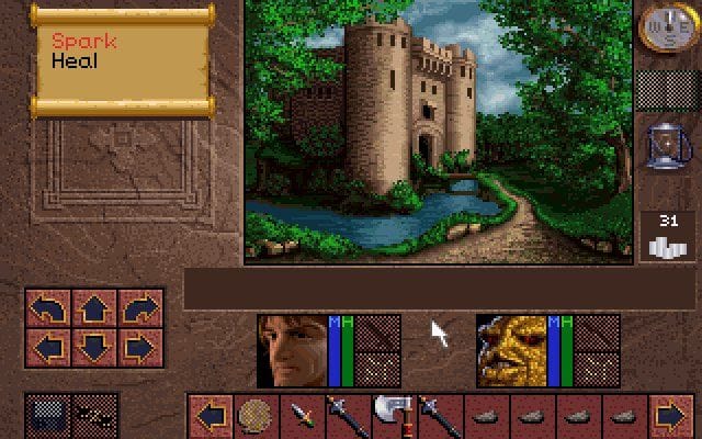 Lands of Lore: The Throne of Chaos gameplay screenshot