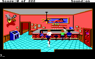 Leisure Suit Larry 1 In the Land of the Lounge Lizards gameplay screenshot
