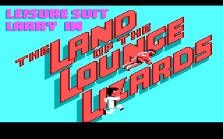 Leisure Suit Larry 1 In the Land of the Lounge Lizards gameplay screenshot