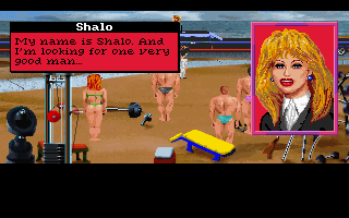 Leisure Suit Larry 6 Shape Up or Slip Out! gameplay screenshot