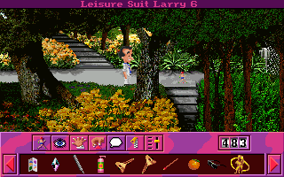 Leisure Suit Larry 6 Shape Up or Slip Out! gameplay screenshot