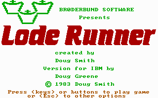 Lode Runner gameplay screenshot