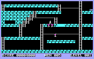 Lode Runner gameplay screenshot