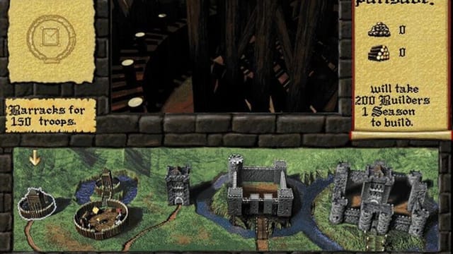 Lords of the Realm II gameplay screenshot
