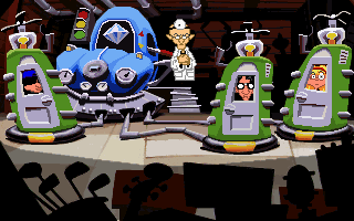 Maniac Mansion: Day of the Tentacle gameplay screenshot