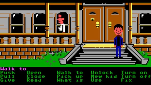 Maniac Mansion gameplay screenshot
