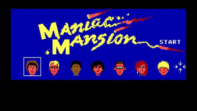 Maniac Mansion gameplay screenshot