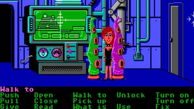 Maniac Mansion gameplay screenshot