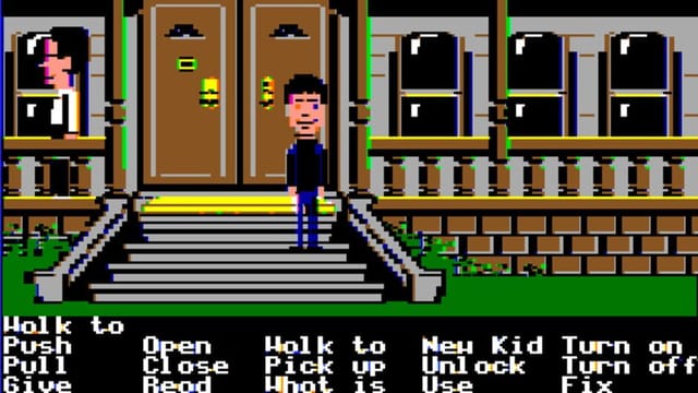 Maniac Mansion gameplay screenshot