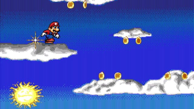 Mario Teaches Typing gameplay screenshot