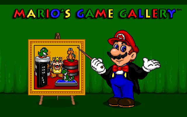 Mario's Game Gallery gameplay screenshot