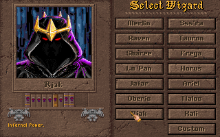 Master of Magic gameplay screenshot