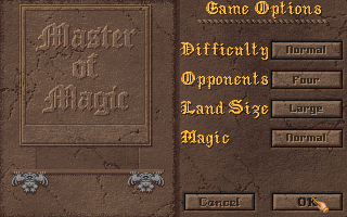 Master of Magic gameplay screenshot
