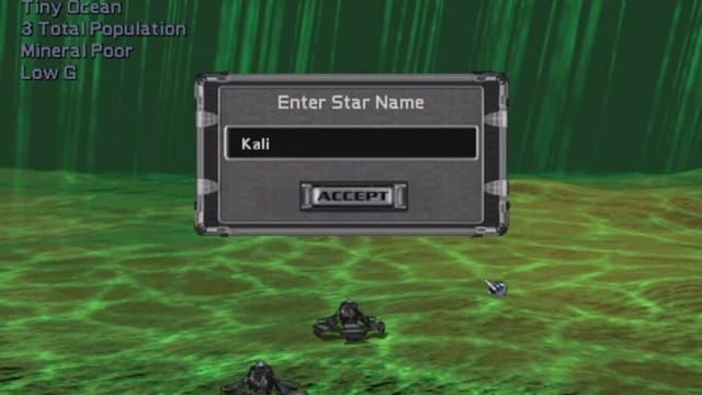 Master of Orion II: Battle at Antares gameplay screenshot
